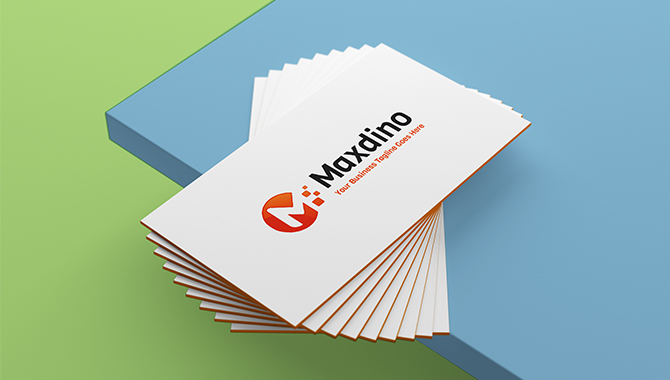 32PT Uncoated Painted EDGE Business Cards