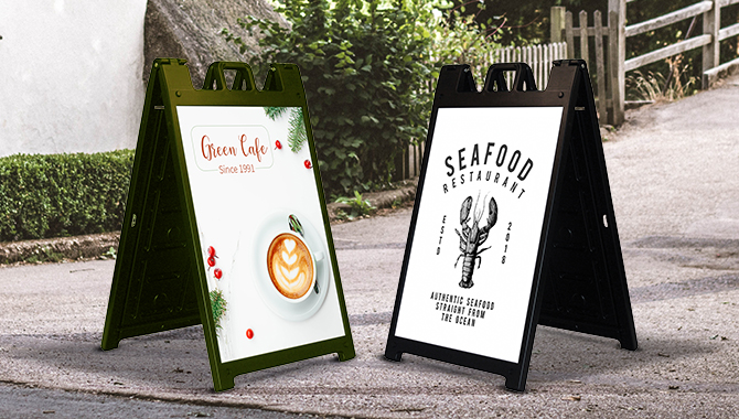A-Frame Double Sided Sign
