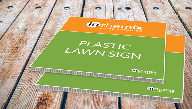 corrugated plastic signs