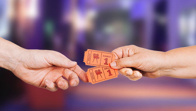 Die Cut Ticket