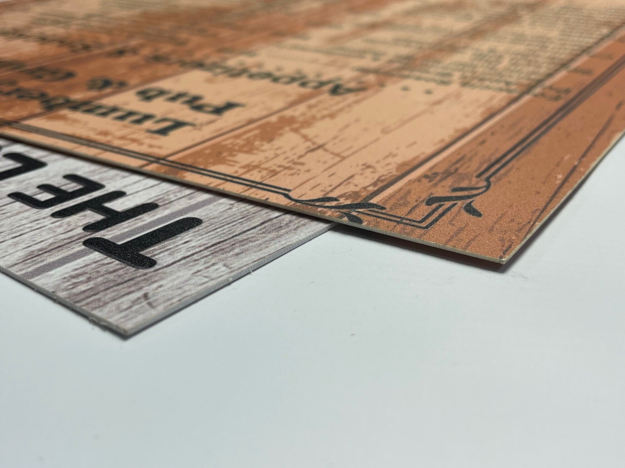 Polystyrene Menus 1